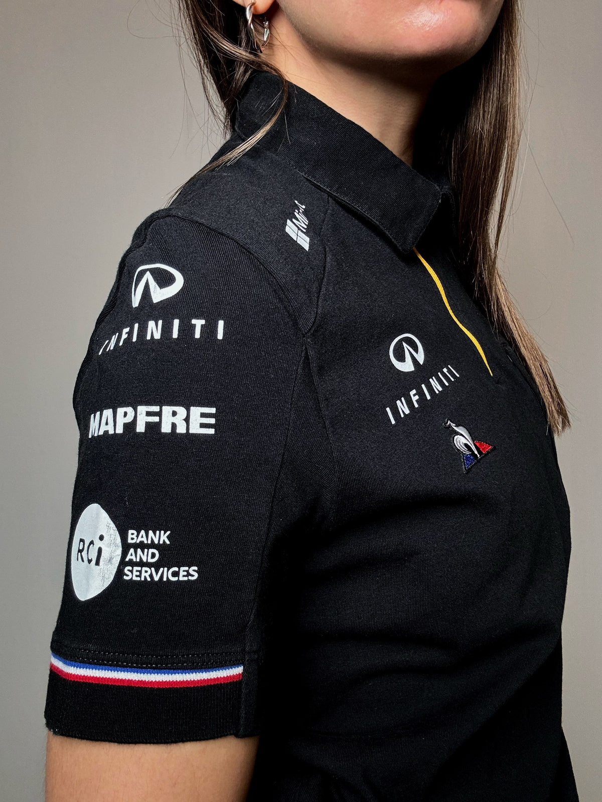 Polo officiel Renault F1 x Le Coq Sportif M vintage
