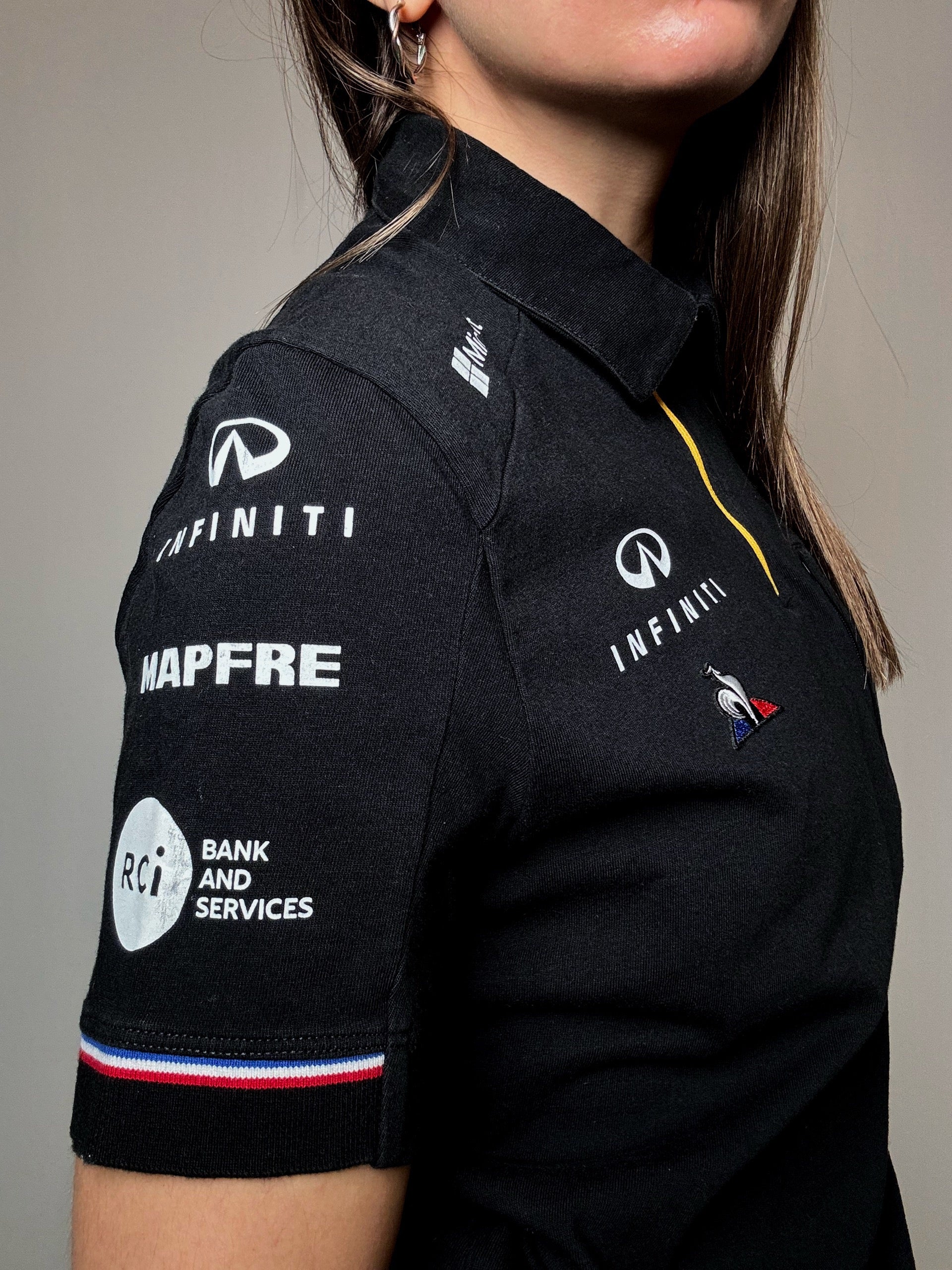 Polo officiel Renault F1 x Le Coq Sportif M vintage