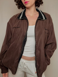 Veste d'été brune L vintage