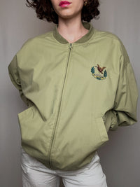 Hellgrüne Sommerjacke L/XL Vintage