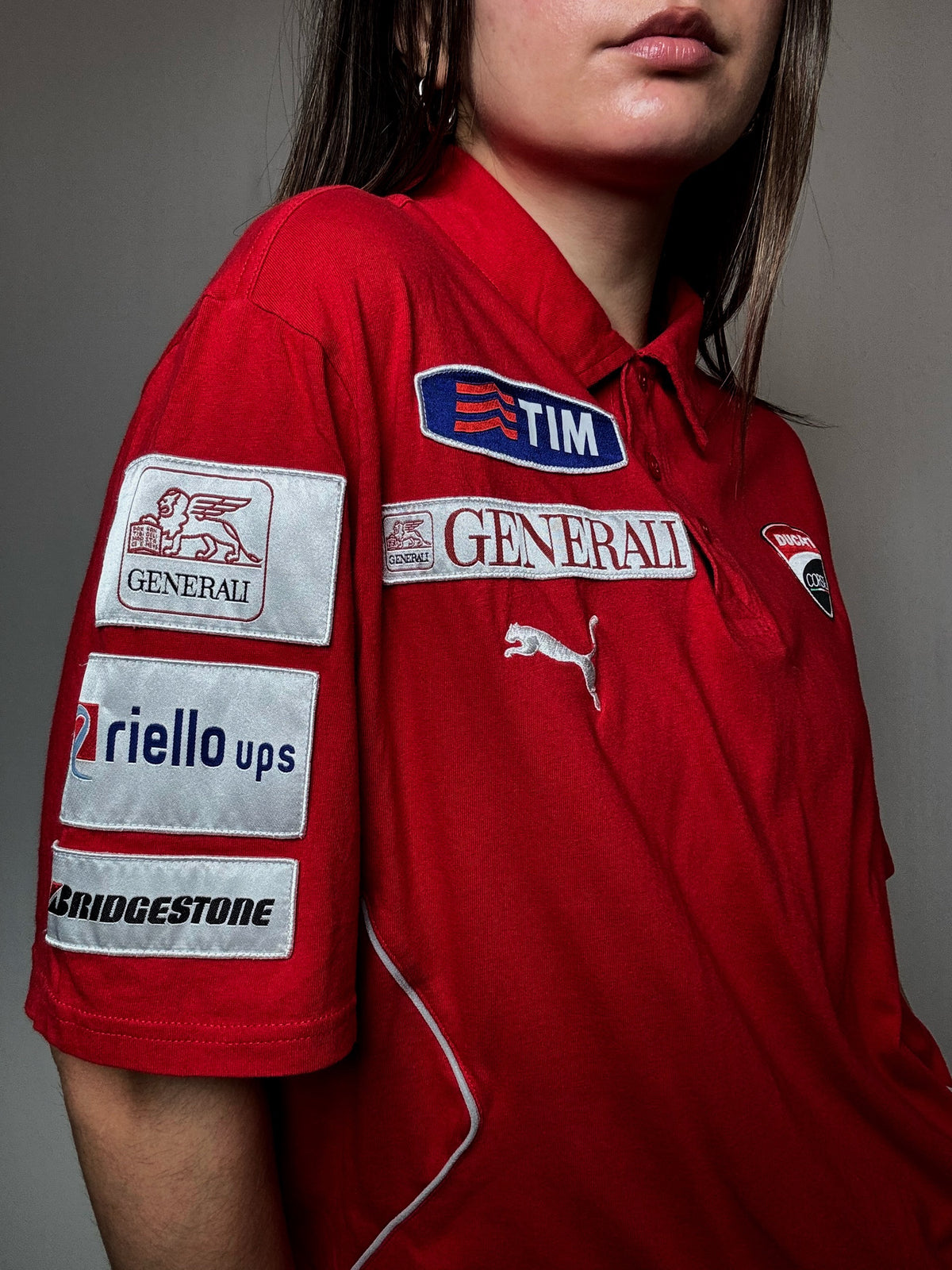 Polo Ducati Corse x Puma L vintage