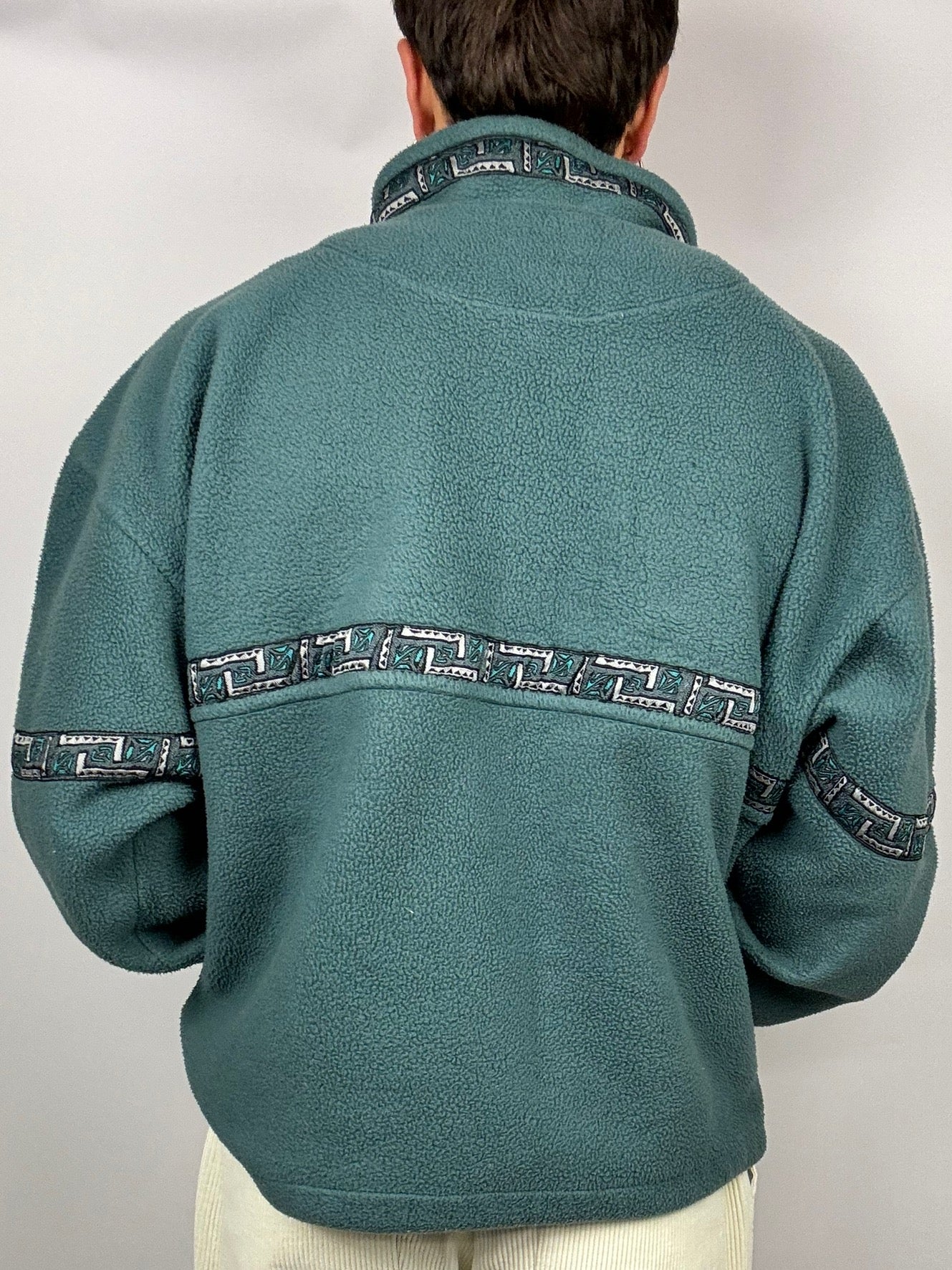 QUICKSILVER XL Vintage Duck Green Fleece