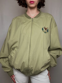 Hellgrüne Sommerjacke L/XL Vintage