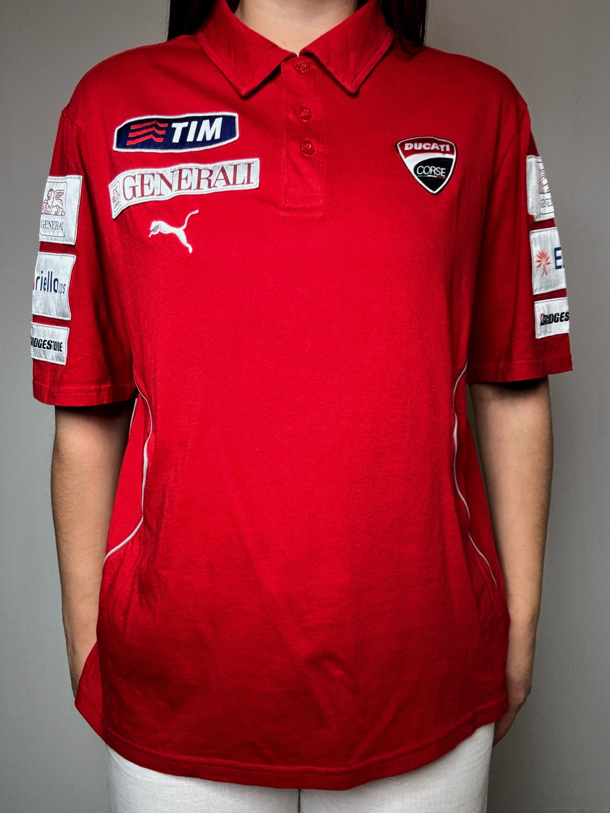 Polo Ducati Corse x Puma L vintage