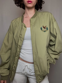 Hellgrüne Sommerjacke L/XL Vintage