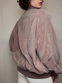 Vintage Lila Sommerjacke XL