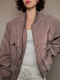 Vintage Lila Sommerjacke XL