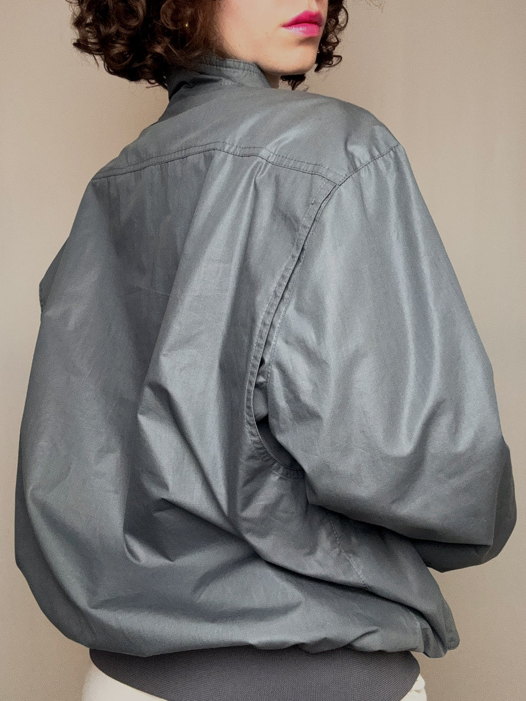 Veste d'été grise XL vintage