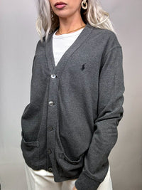 RALPH LAUREN L Vintage jersey cardigan