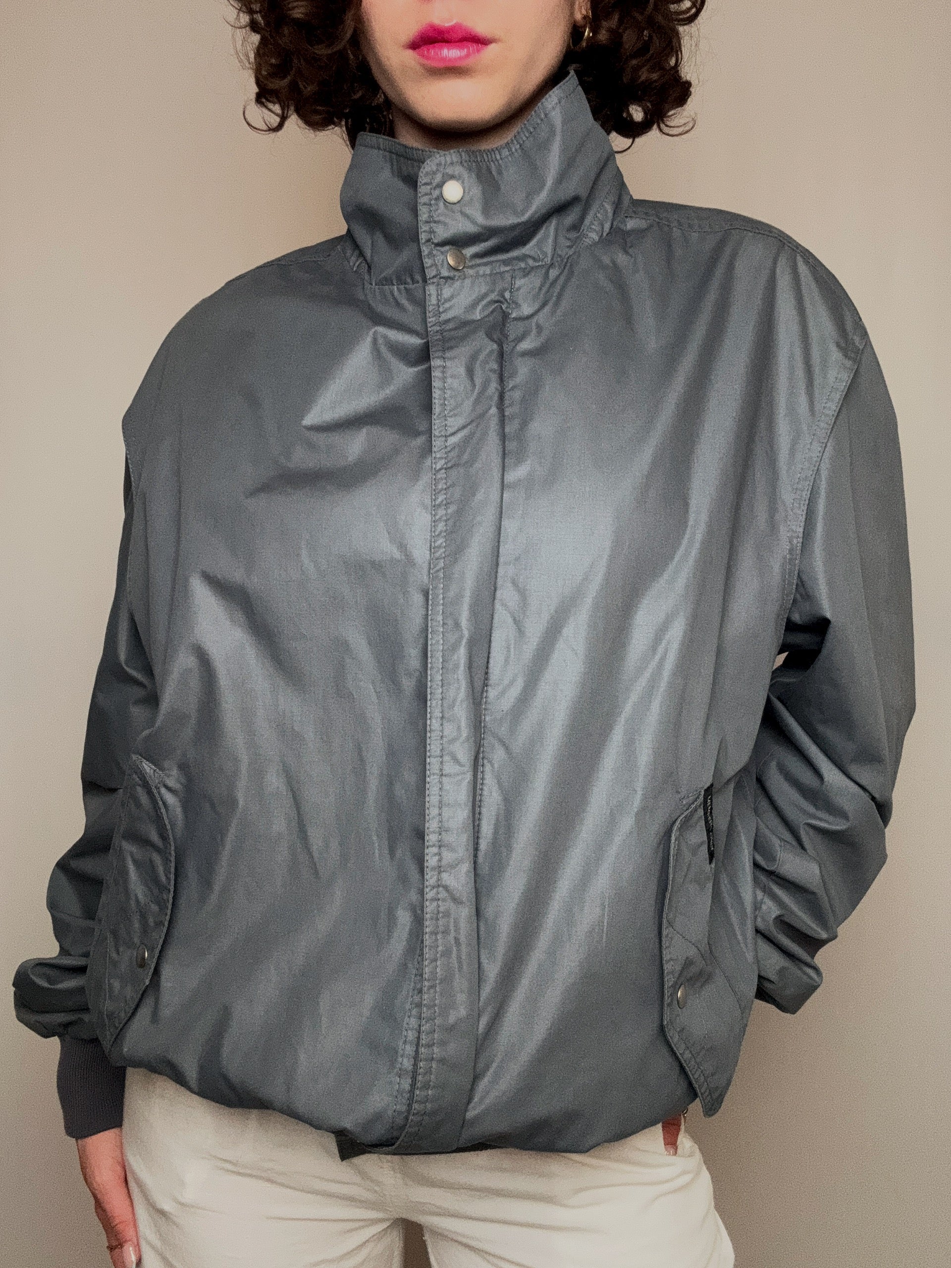 Veste d'été grise XL vintage