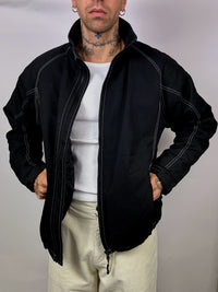 HELLY HANSEN L black Vintage waterproof jacket