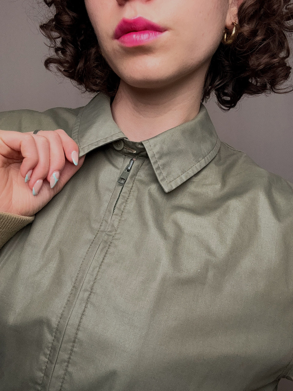 Veste d'été bicolore M vintage