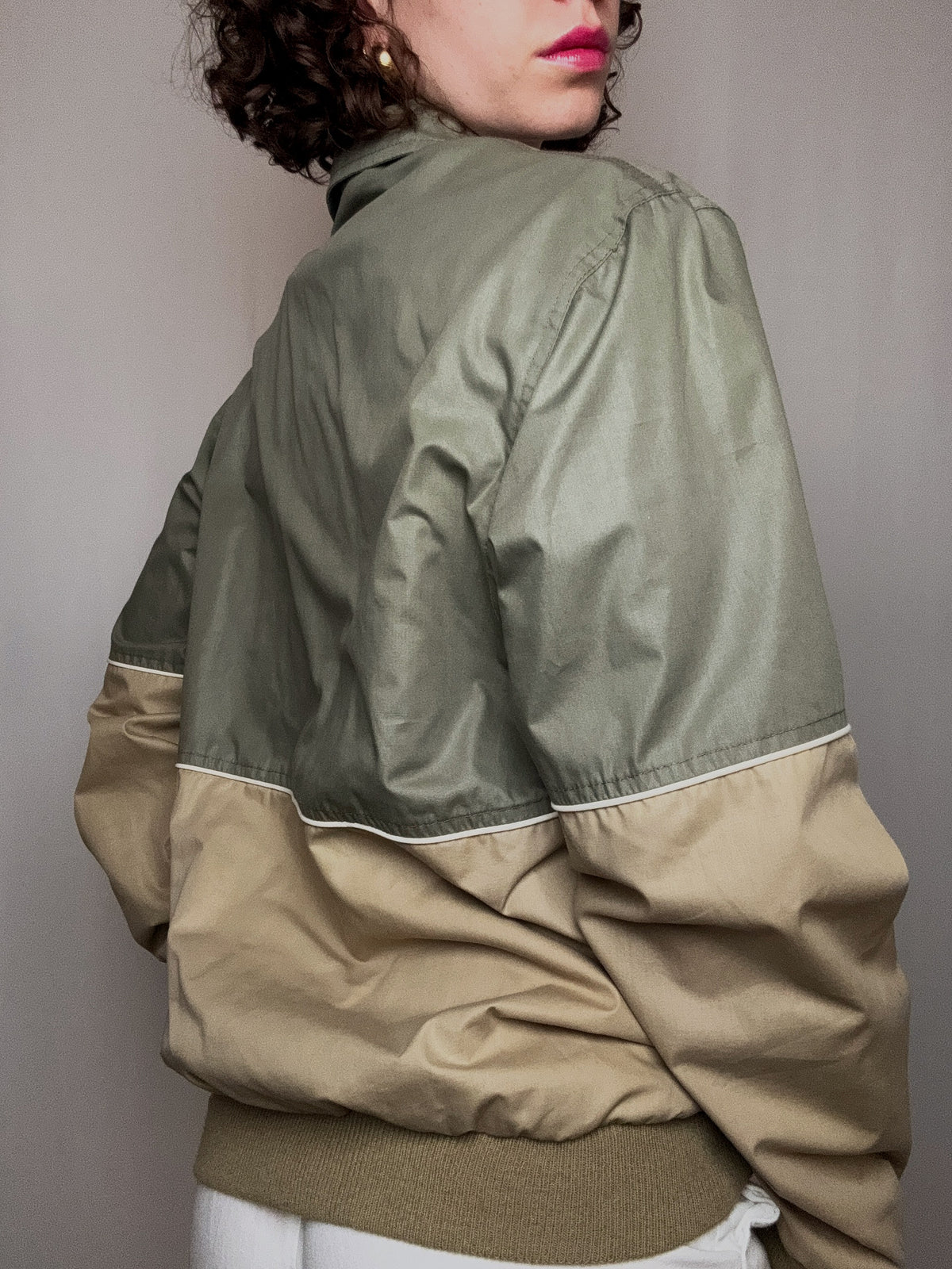 Veste d'été bicolore M vintage