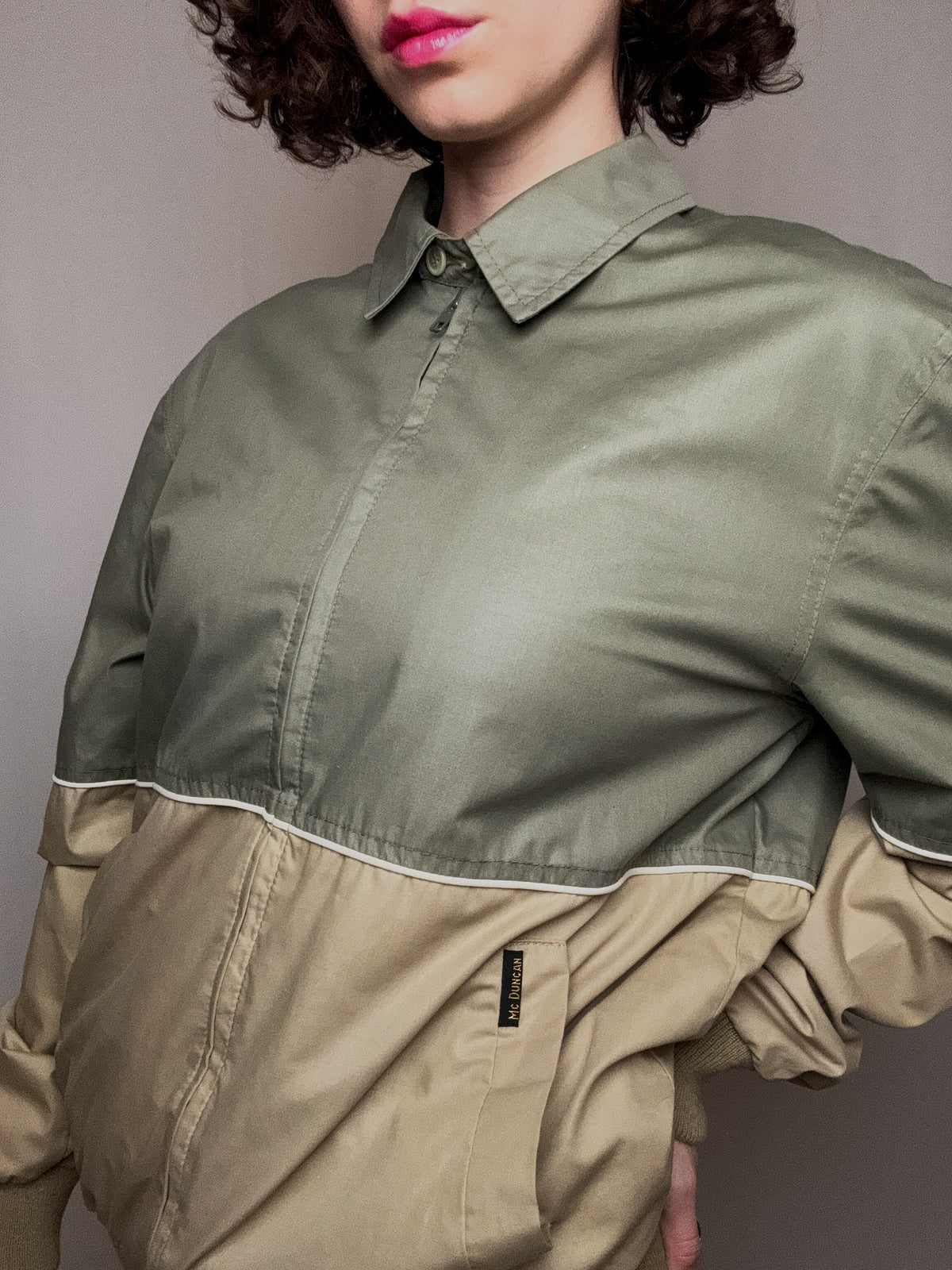 Veste d'été bicolore M vintage