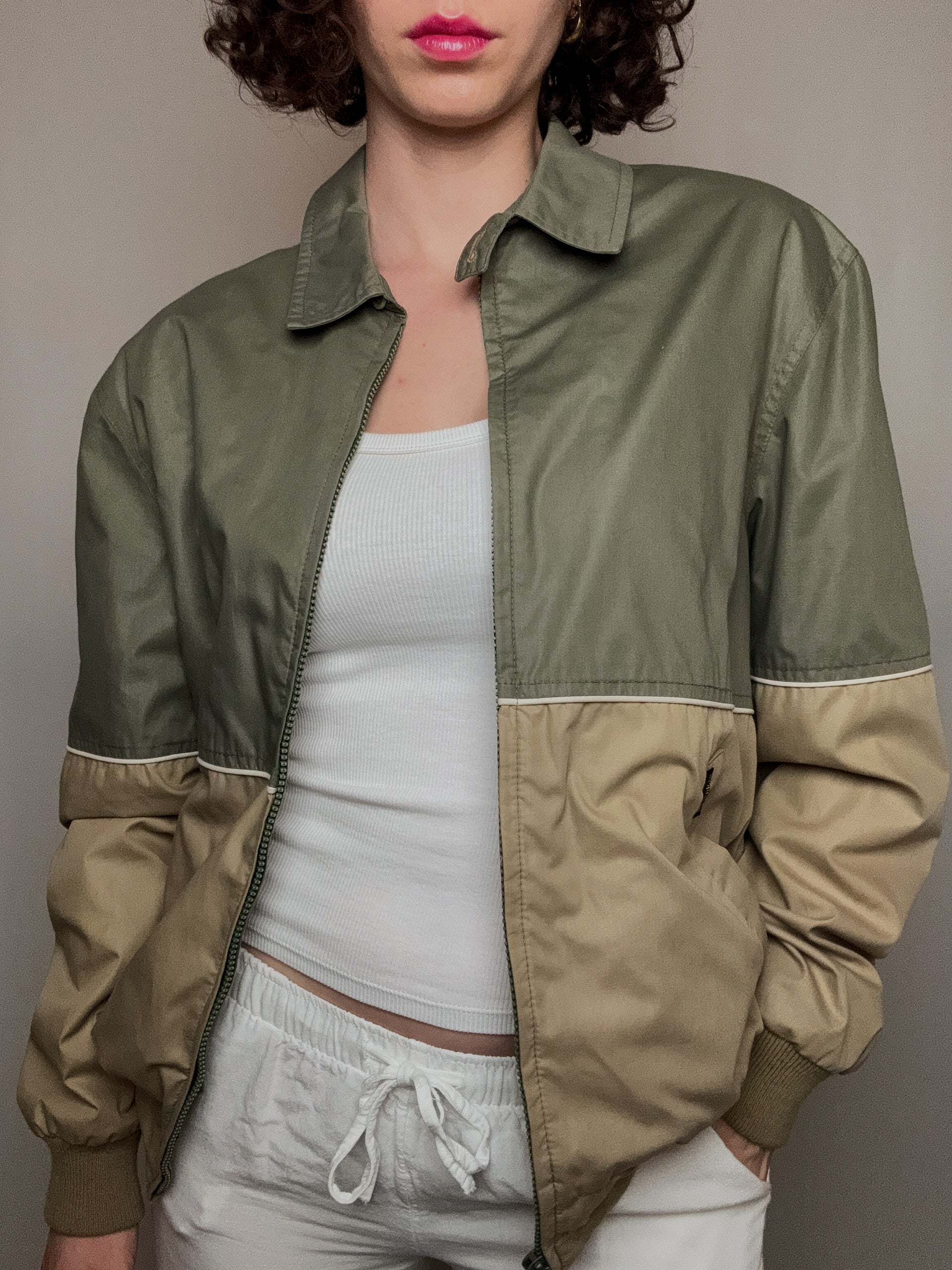 Veste d'été bicolore M vintage