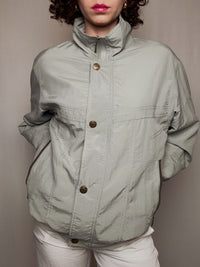 Veste d'été grise M vintage