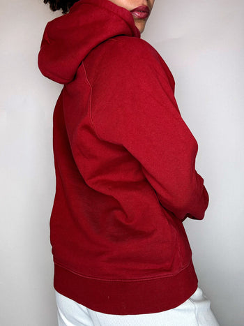 Sweat à capuche rouge CARHARTT L vintage