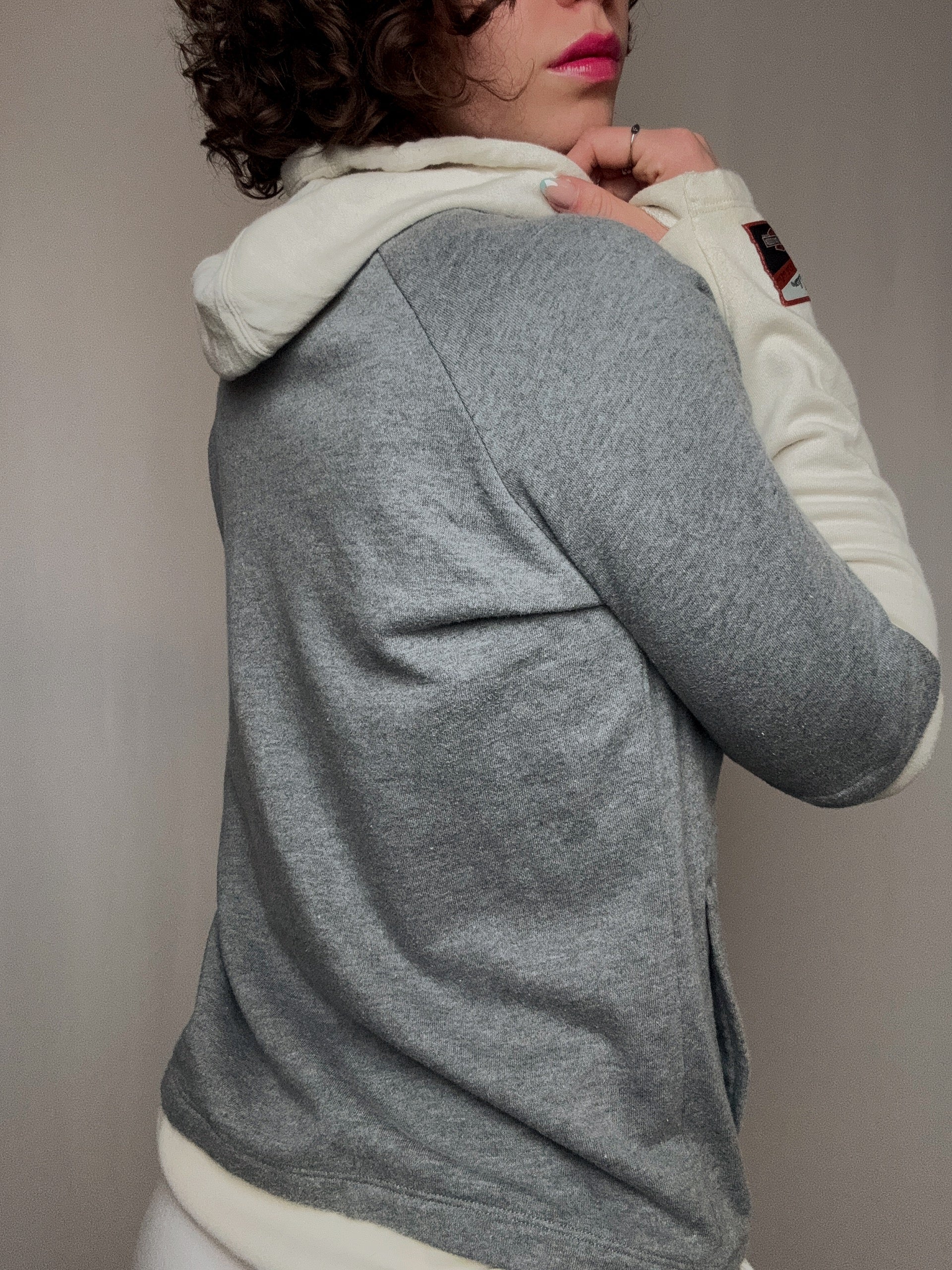Jacket de sport bicolore harley davidson L vintage