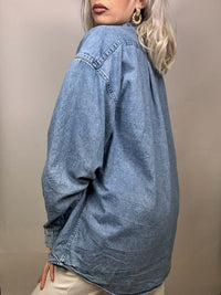 Tommy HILFIGER denim shirt L Vintage