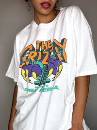 Tee shirt blanc graphique XL vintage