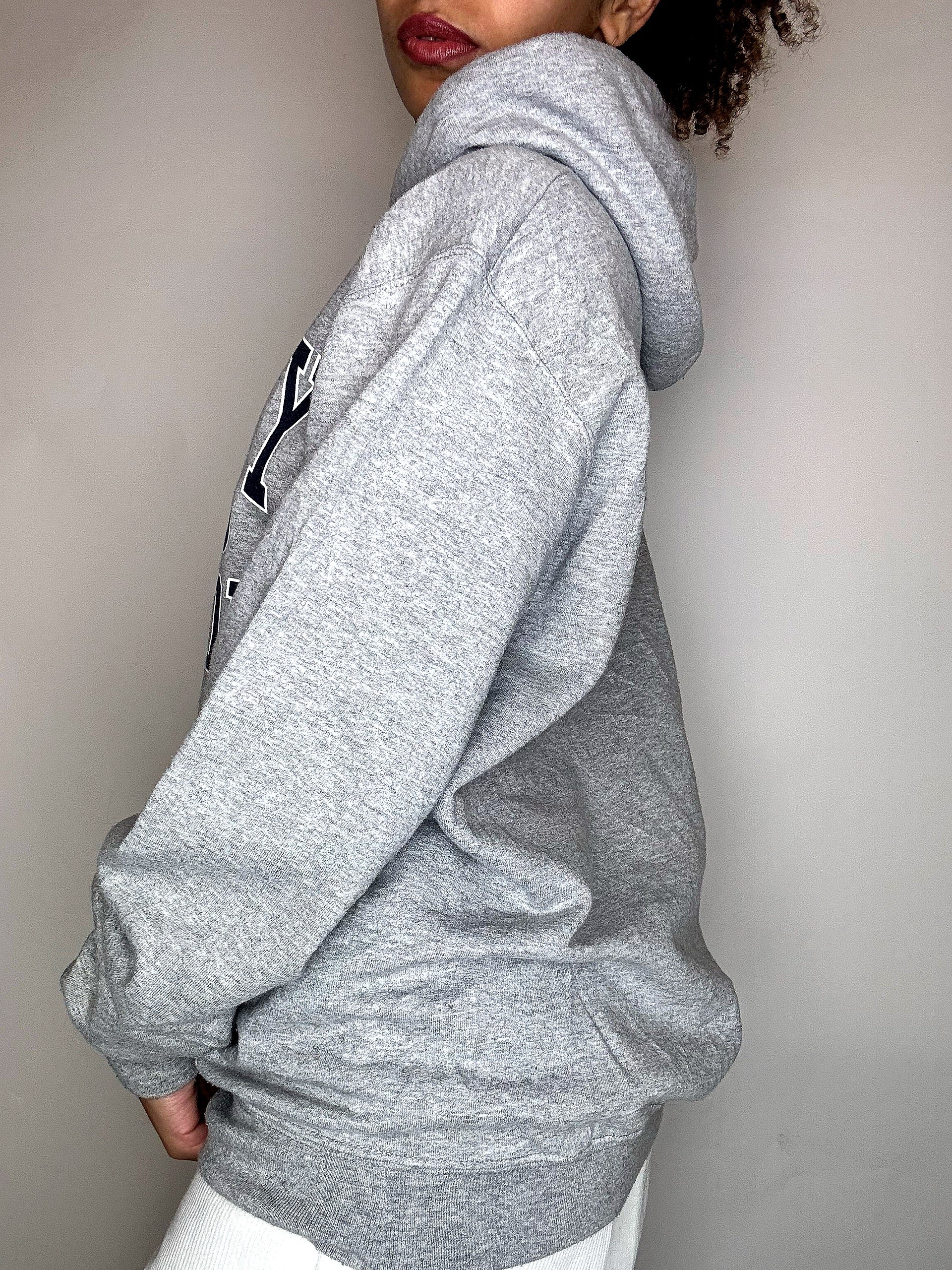 Sweat à capuche gris CHAMPION M vintage