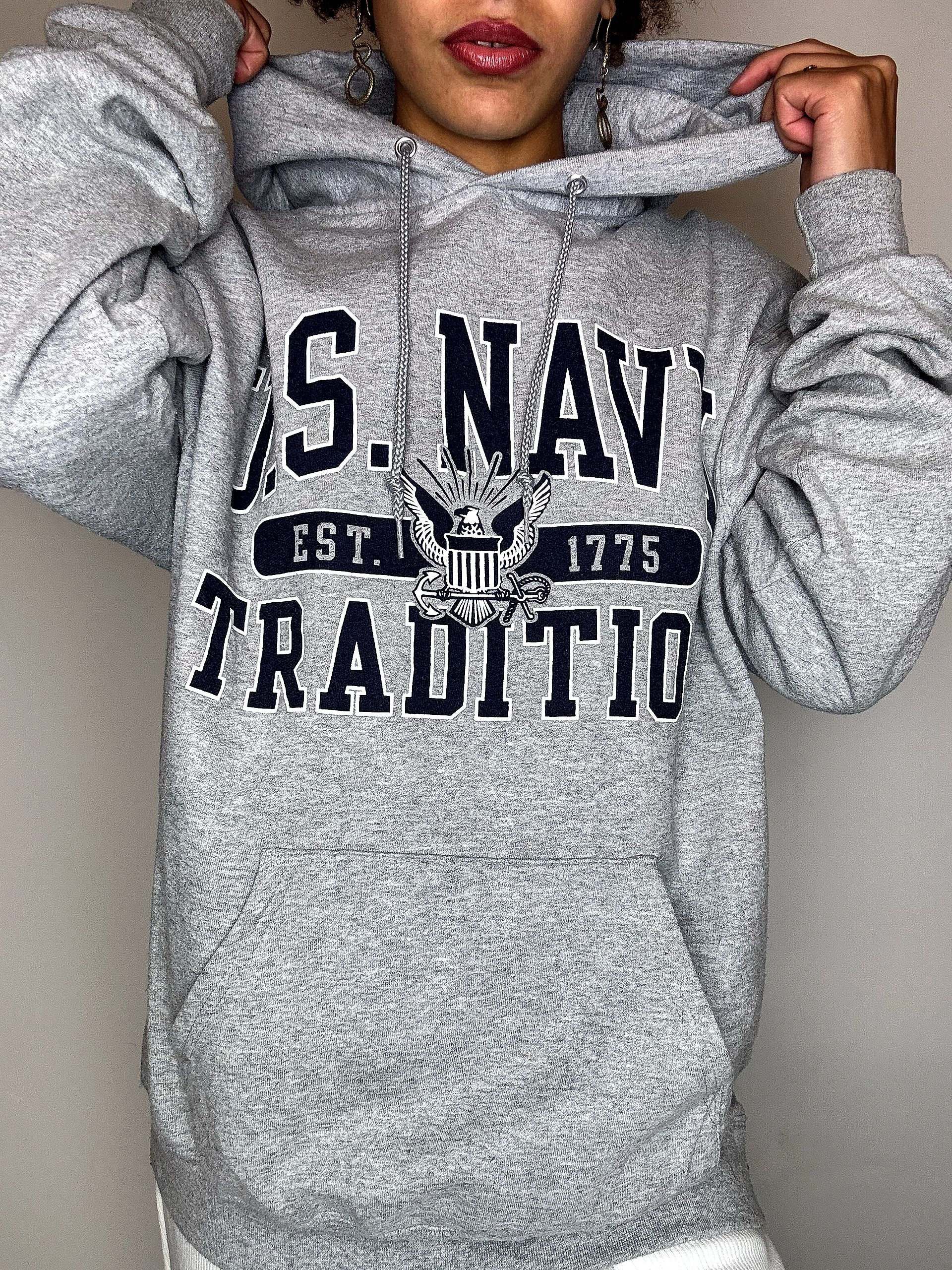 Vintage Grey CHAMPION M Hoodie