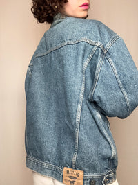Vintage blaue Jeansjacke Mustang XXL