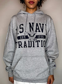 Vintage Grey CHAMPION M Hoodie