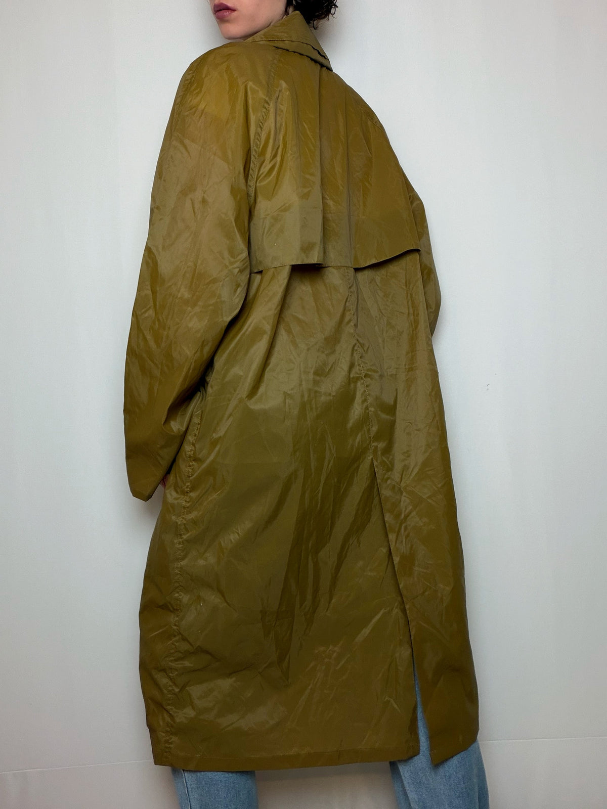imperméable kaki K-way M/L vintage