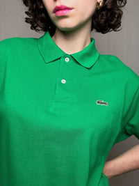 Polo vert Lacoste XL vintage