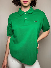 Polo vert Lacoste XL vintage