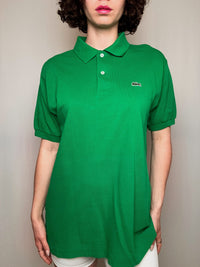 Polo vert Lacoste XL vintage
