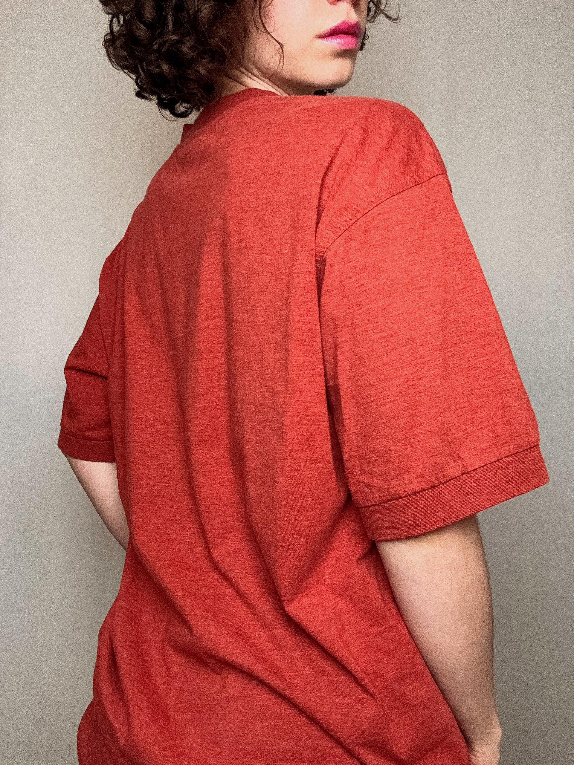 Terracotta Puma T-Shirt, Gr. M, Vintage