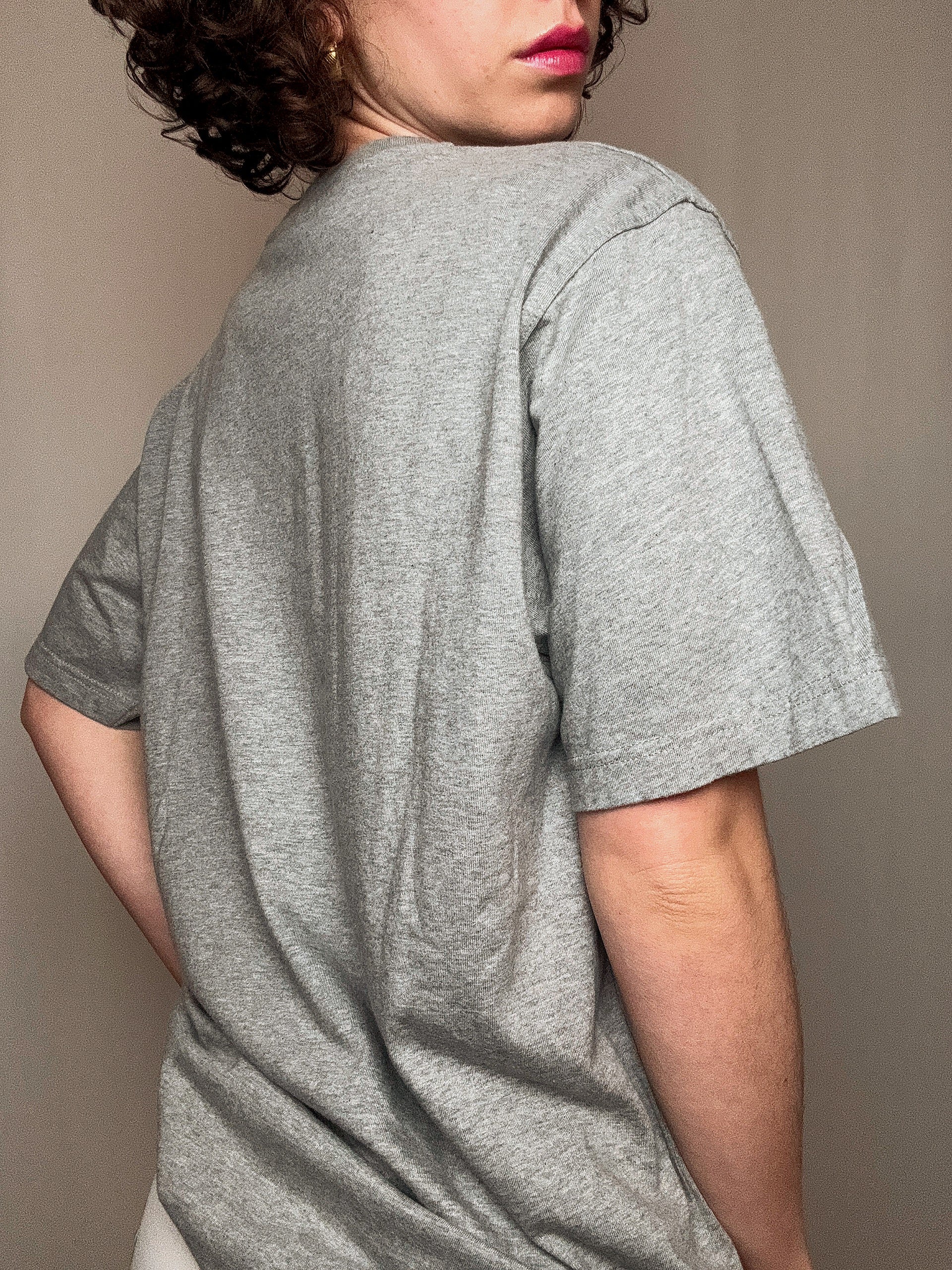 Graues Nike Vintage T-Shirt L