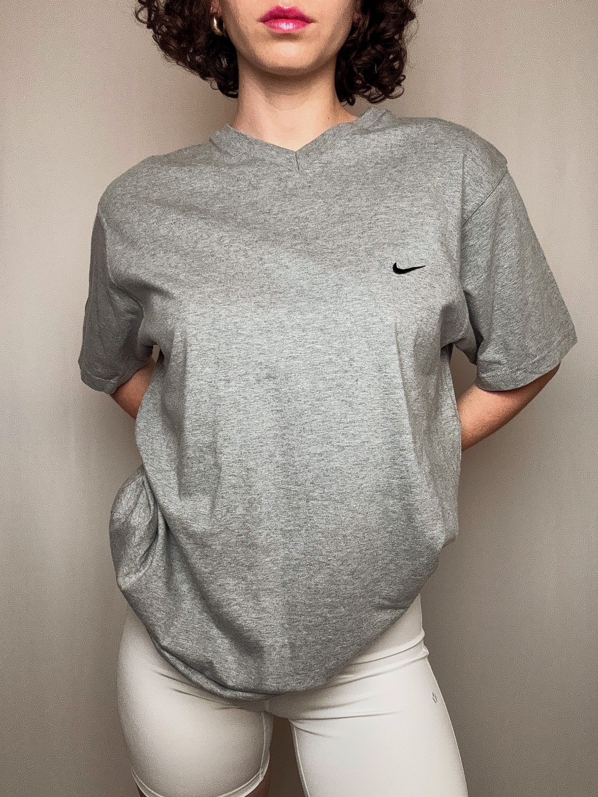 Graues Nike Vintage T-Shirt L