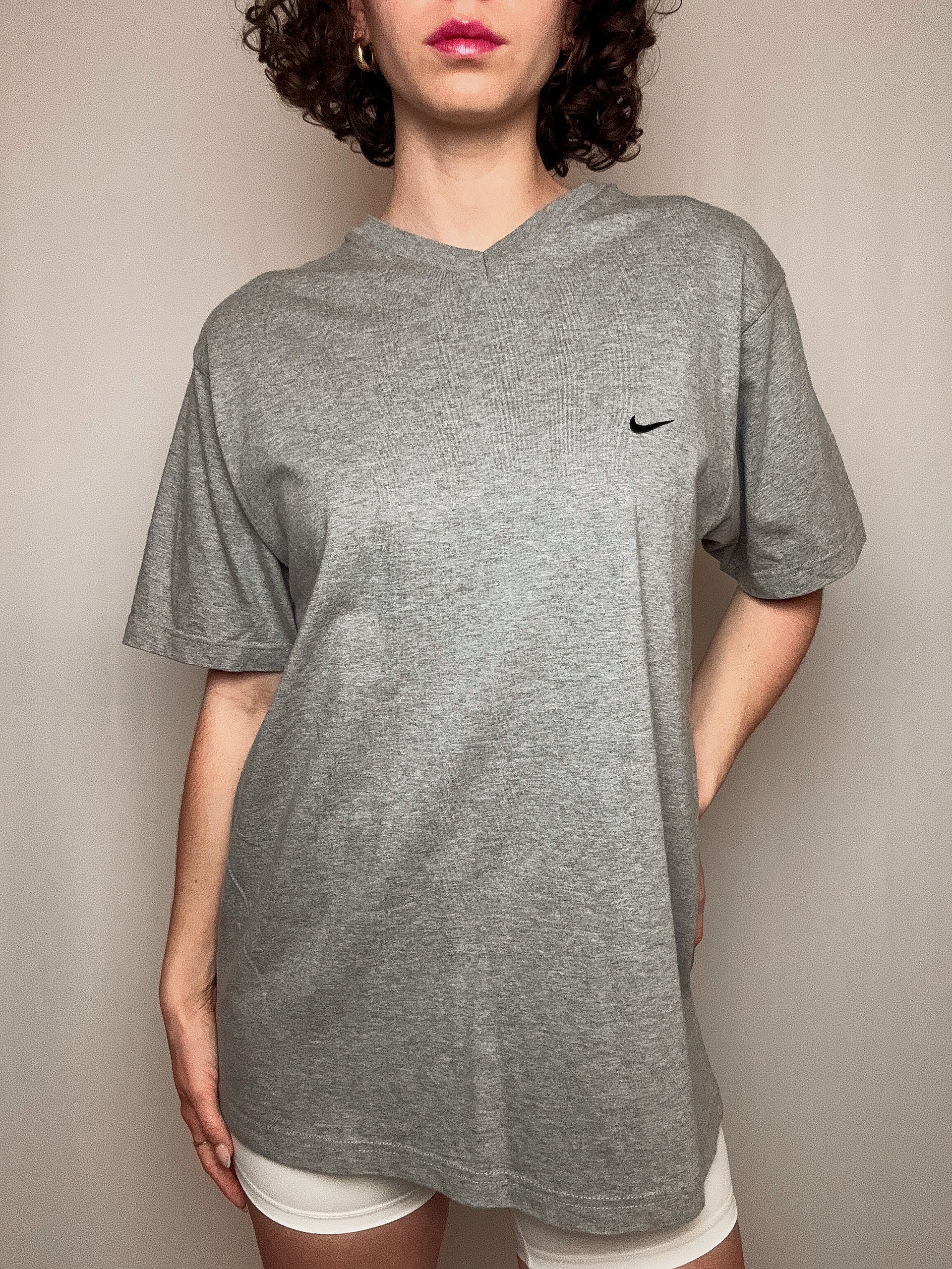 Graues Nike Vintage T-Shirt L
