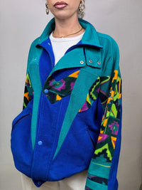 FILA 90s Fleece Jacket L/XL Vintage