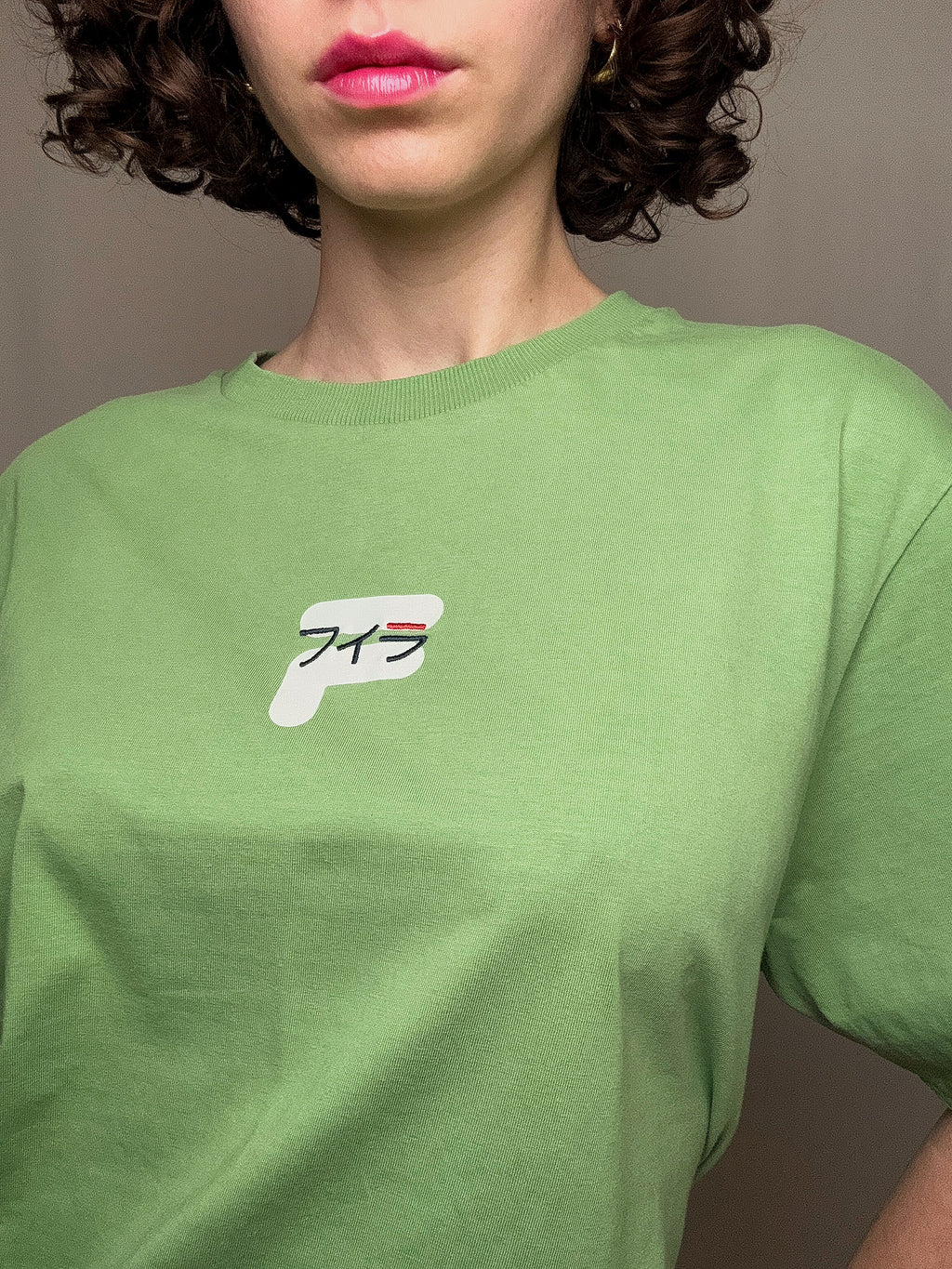 Fila Vintage Grün T-Shirt L