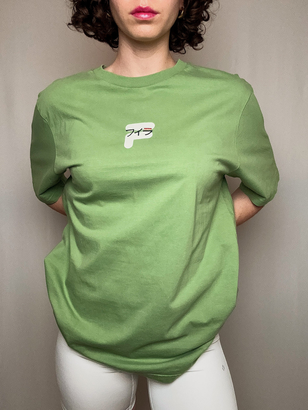 Fila Vintage Grün T-Shirt L