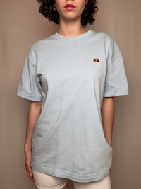 Tshirt bleu ciel Ellesse M vintage