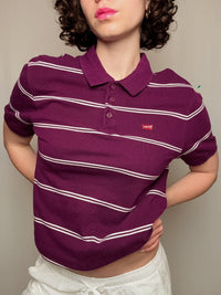 Polo rayé Levi's S vintage