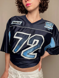 maillot de football bleu XXL vintage