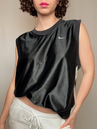 maillot de basket noir nike L vintage
