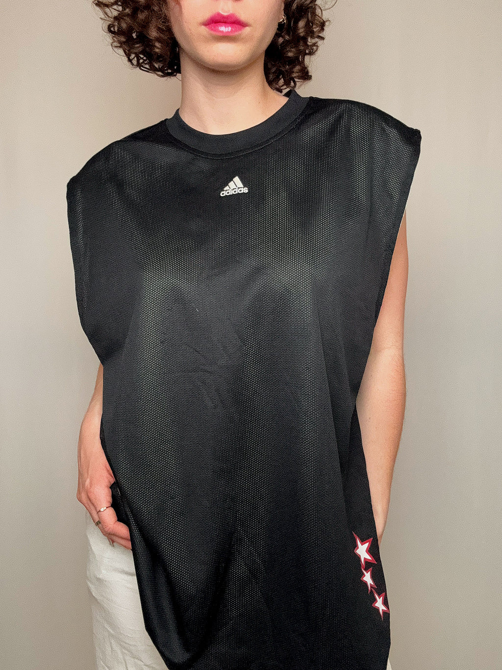 maillot de basketball reversible adidas XL vintage