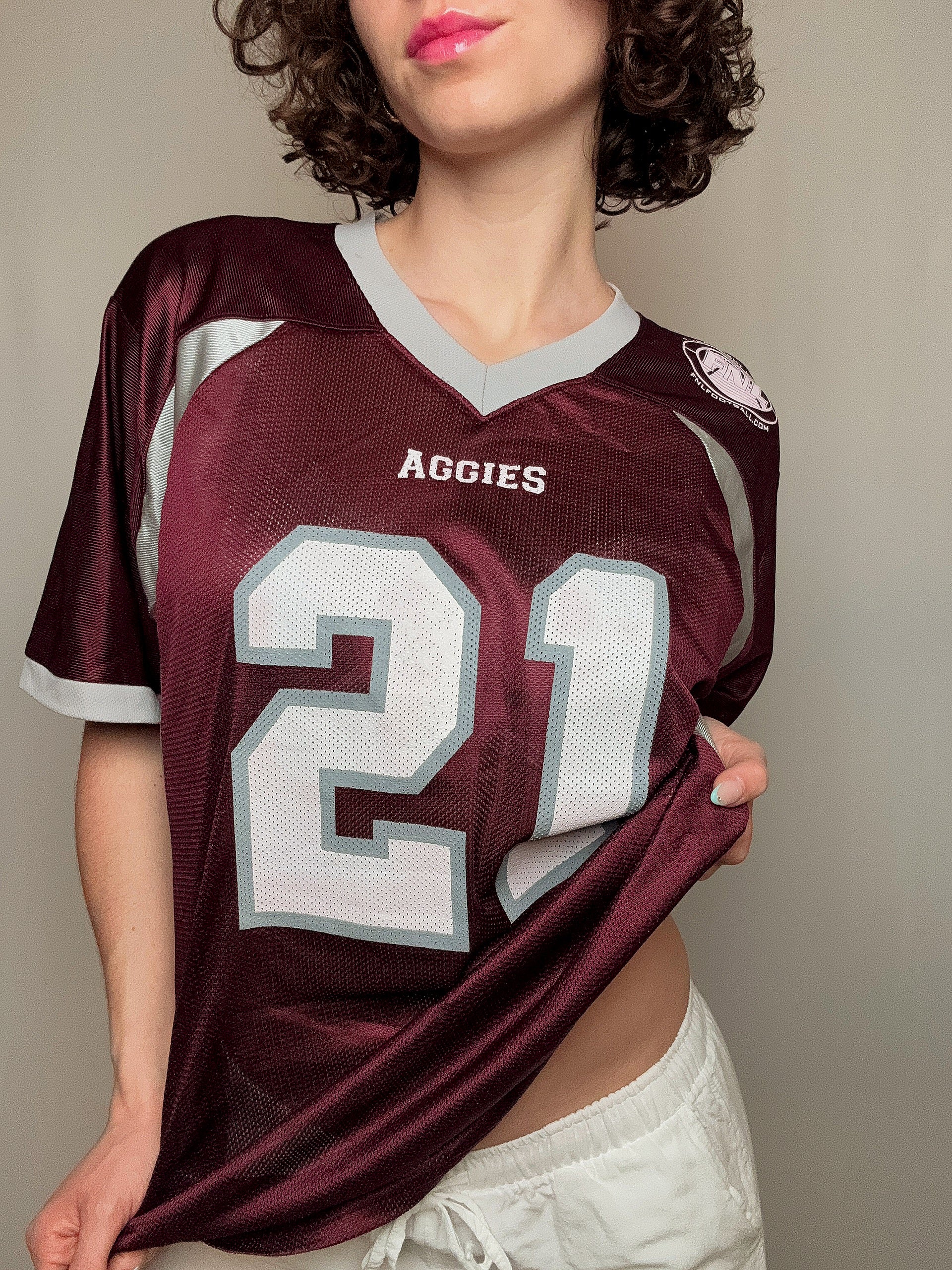 maillot de football bordeaux L vintage