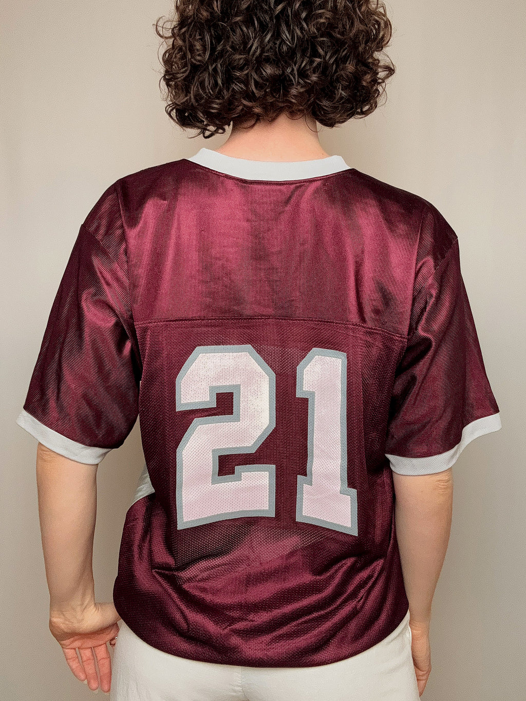 maillot de football bordeaux L vintage