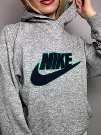 NIKE S Vintage Grauer Hoodie