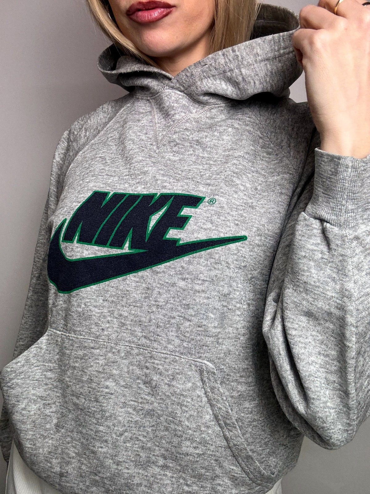 NIKE S Vintage Grauer Hoodie