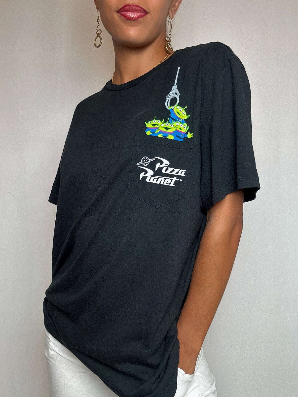 T-shirt noir TOY STORY XL vintage