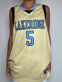 Jersey jaune NIKE L vintage